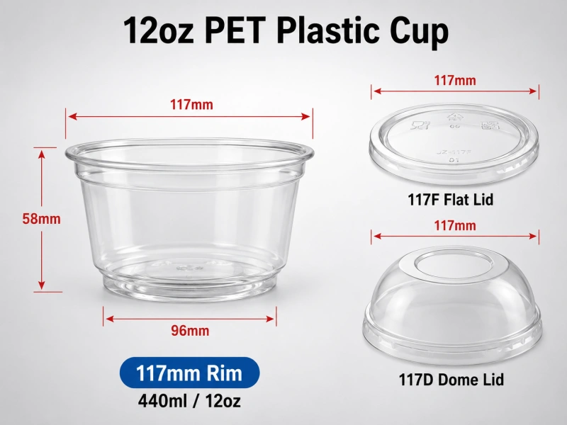PET Cup & Bowl 12oz 440ml