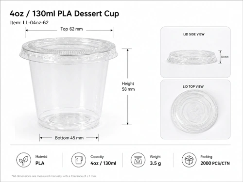PLA Cup 4oz 120ml