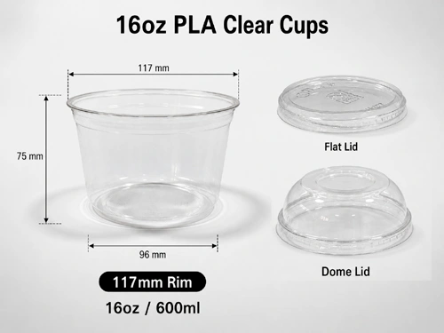PLA Cup & Bowl 16oz 600ml