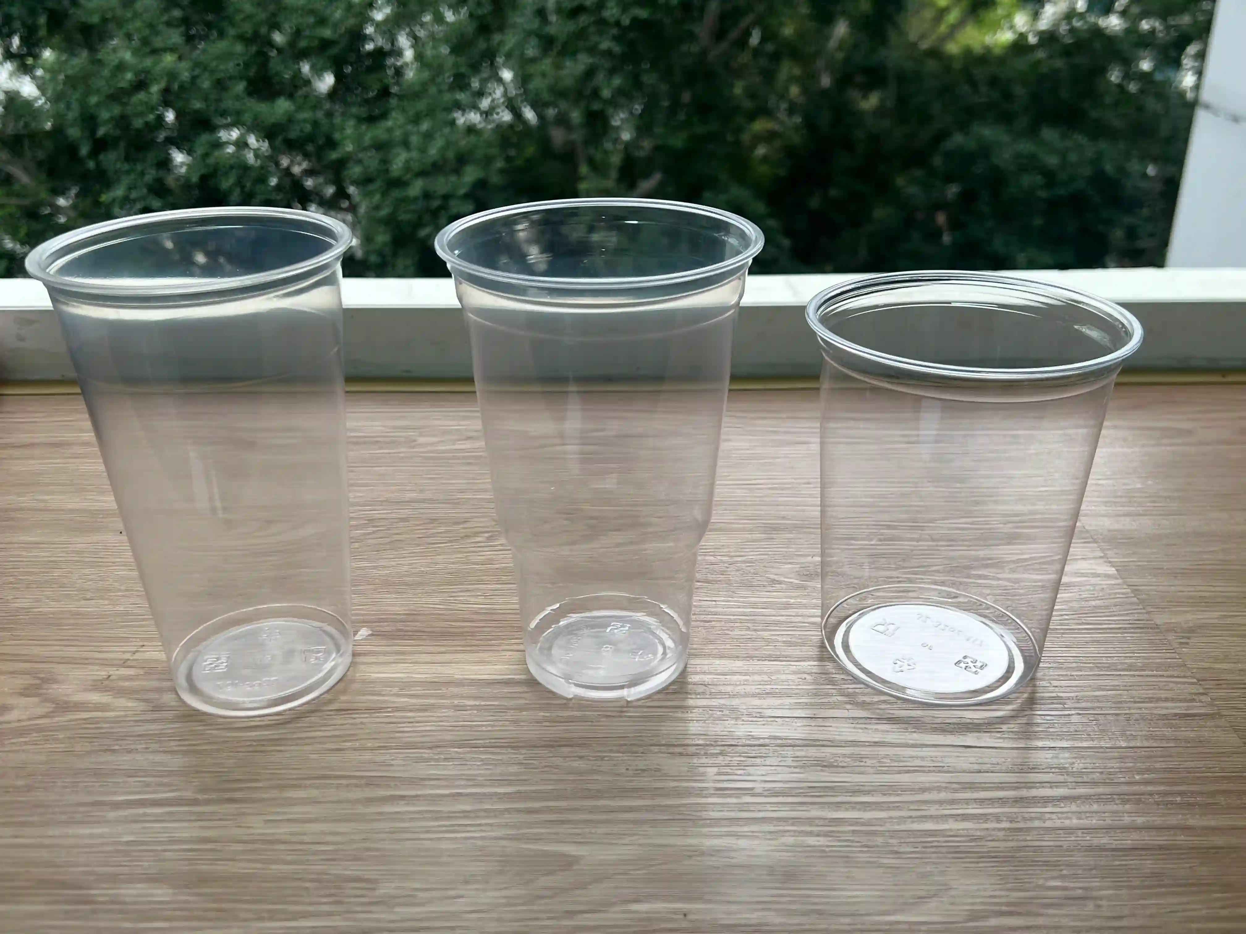 32oz großformatiges klares PET Becher- und Behälterprofil