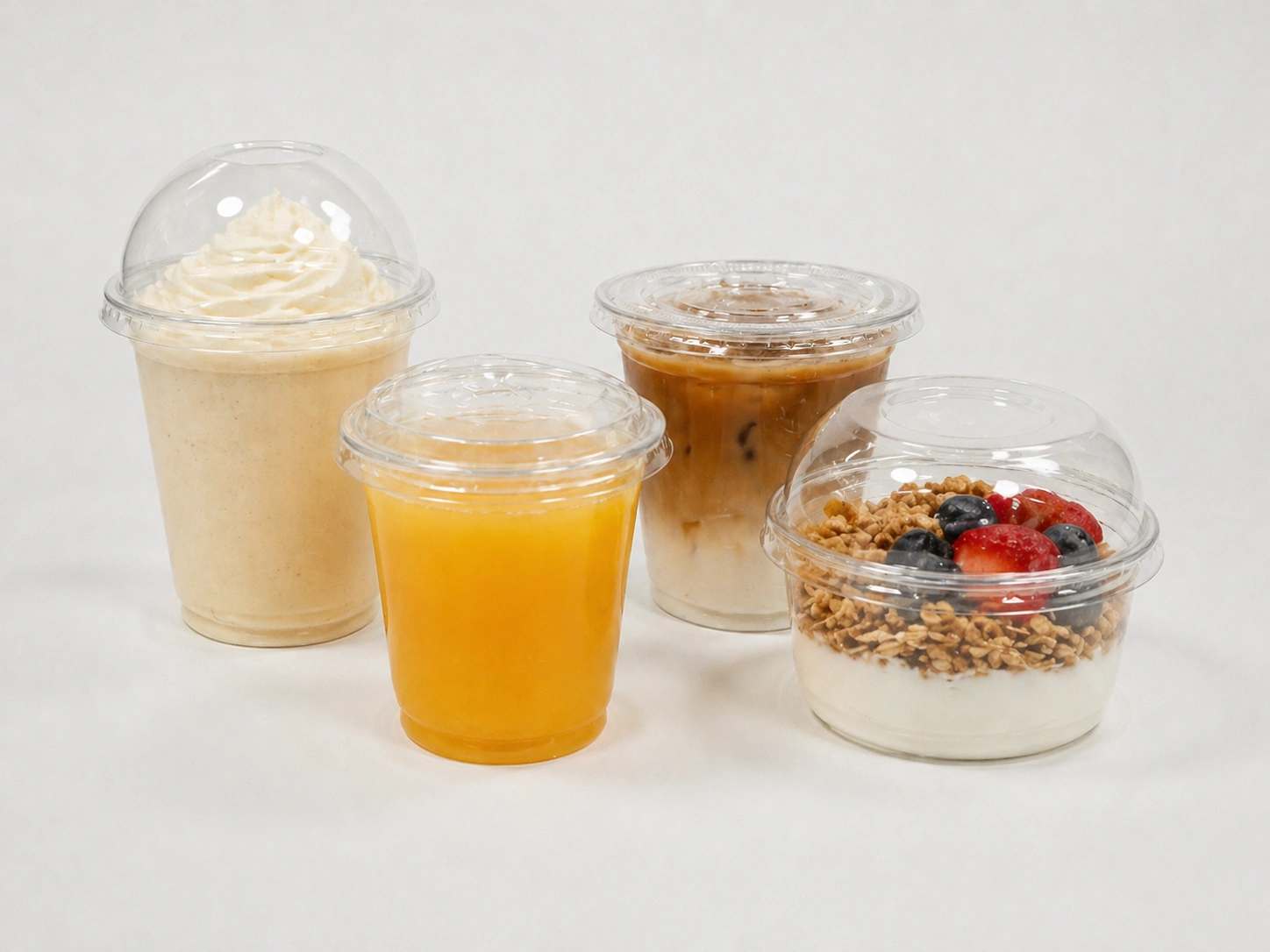 12oz PLA Compostable Cups Cold Drink Application