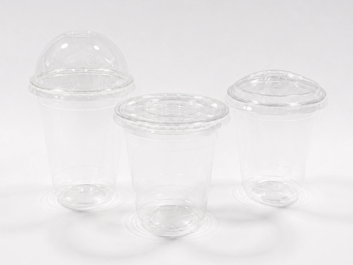 14oz PLA Compostable Cups Matching Lid Options