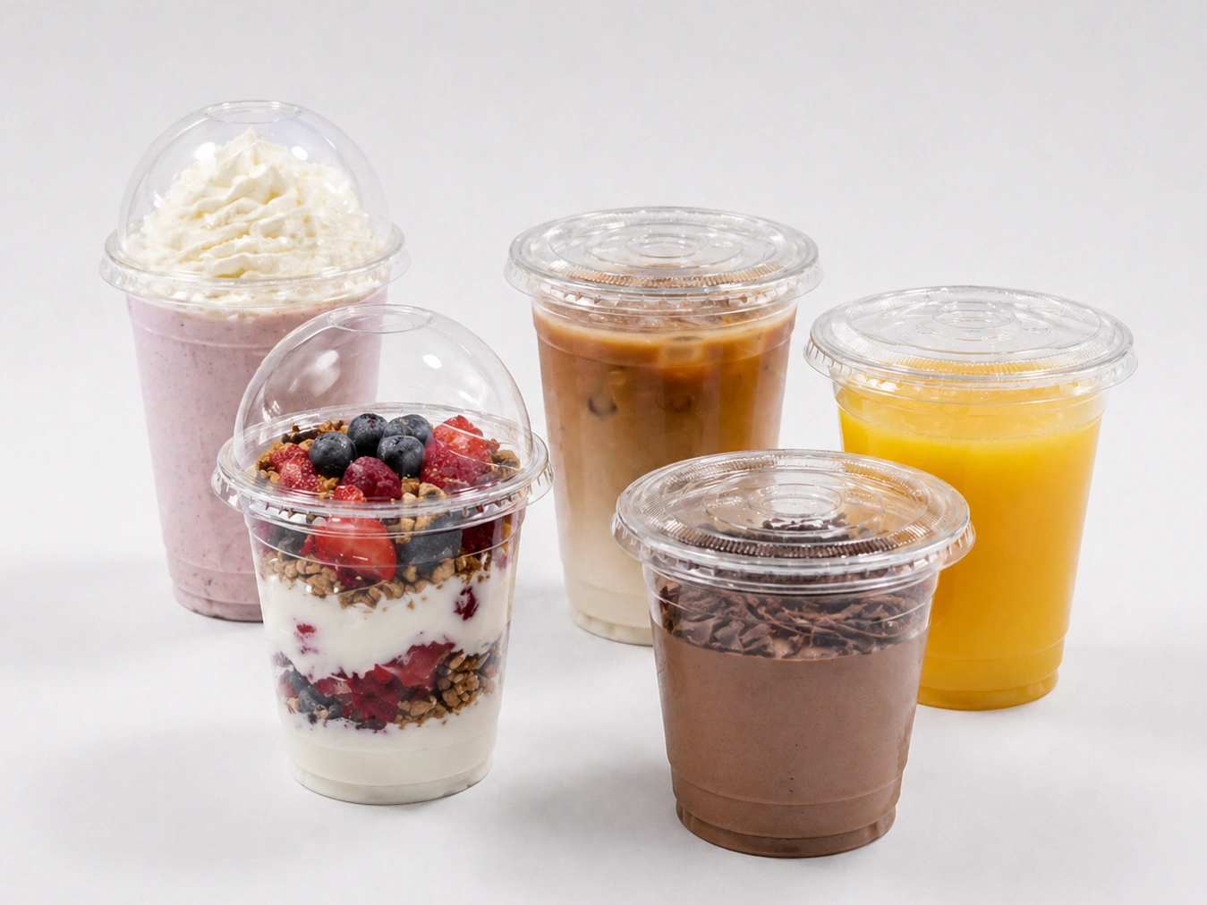 14oz PLA Compostable Cups Application Display