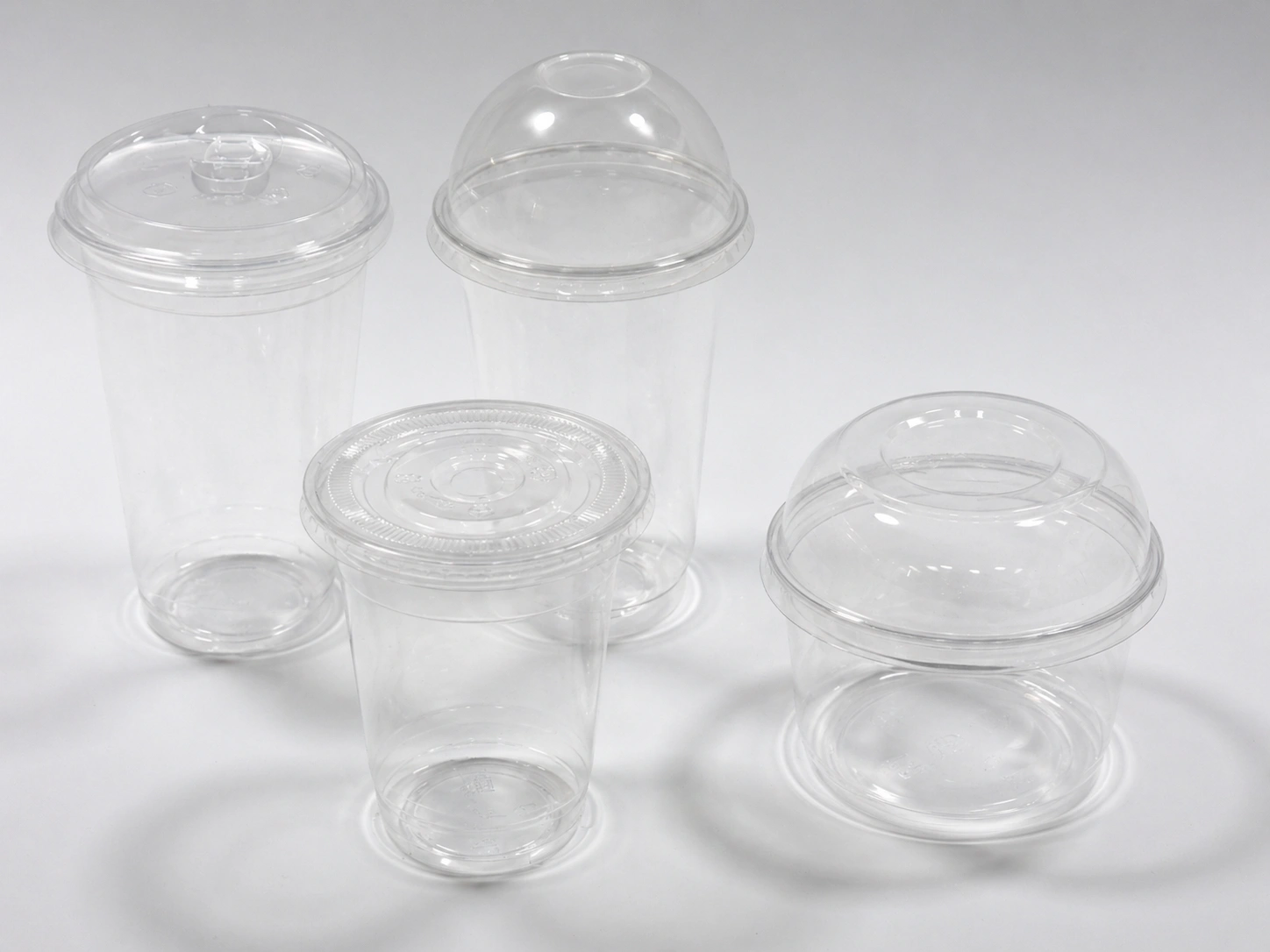 16oz PLA Compostable Cups Matching Lid Options