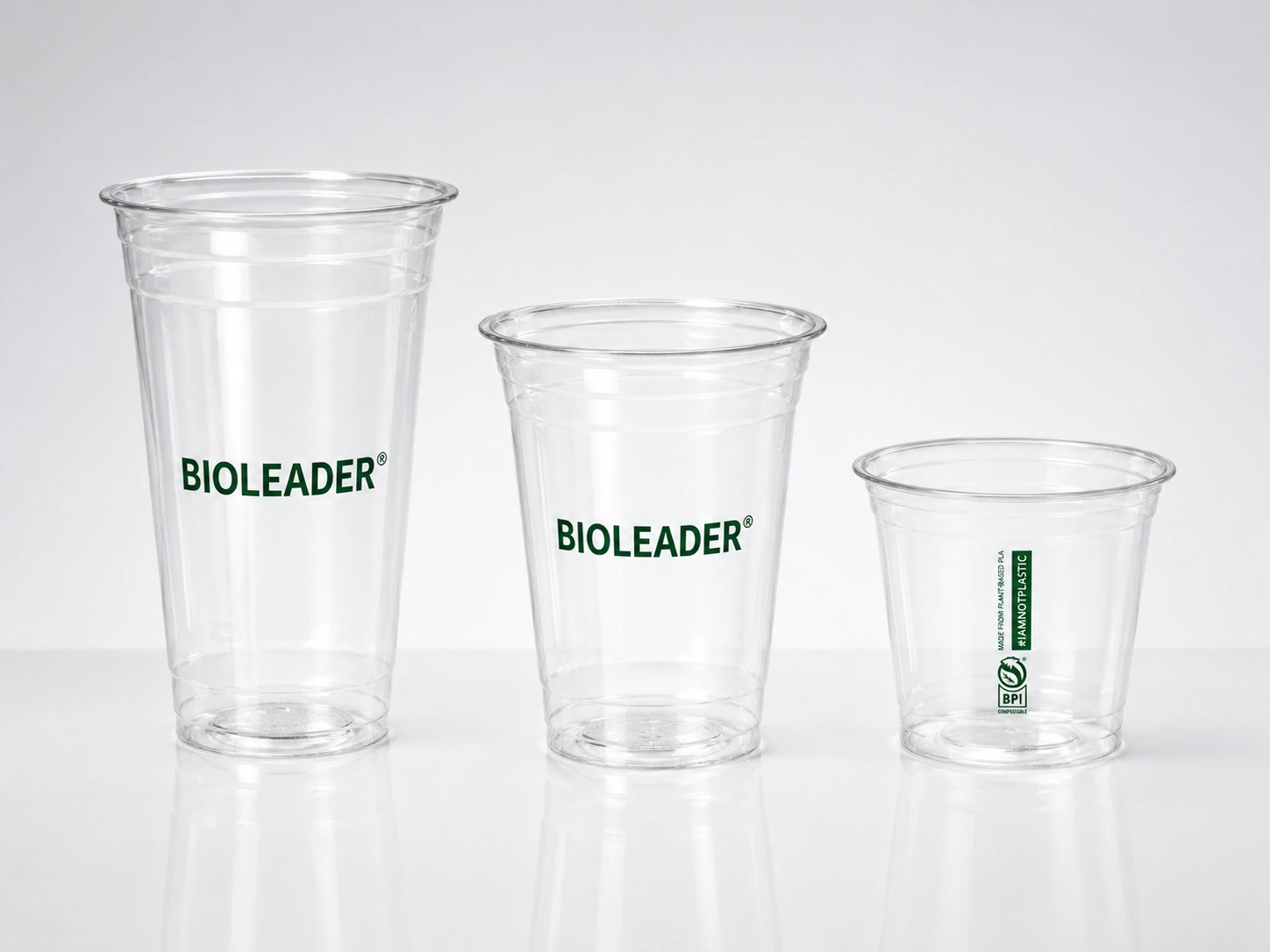 20oz PLA Compostable Cups logo printing example