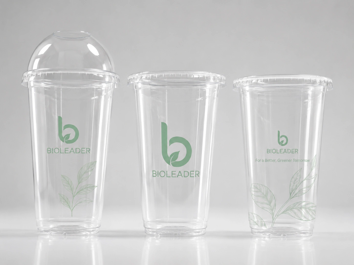 22oz PLA Compostable Cups custom logo printing example
