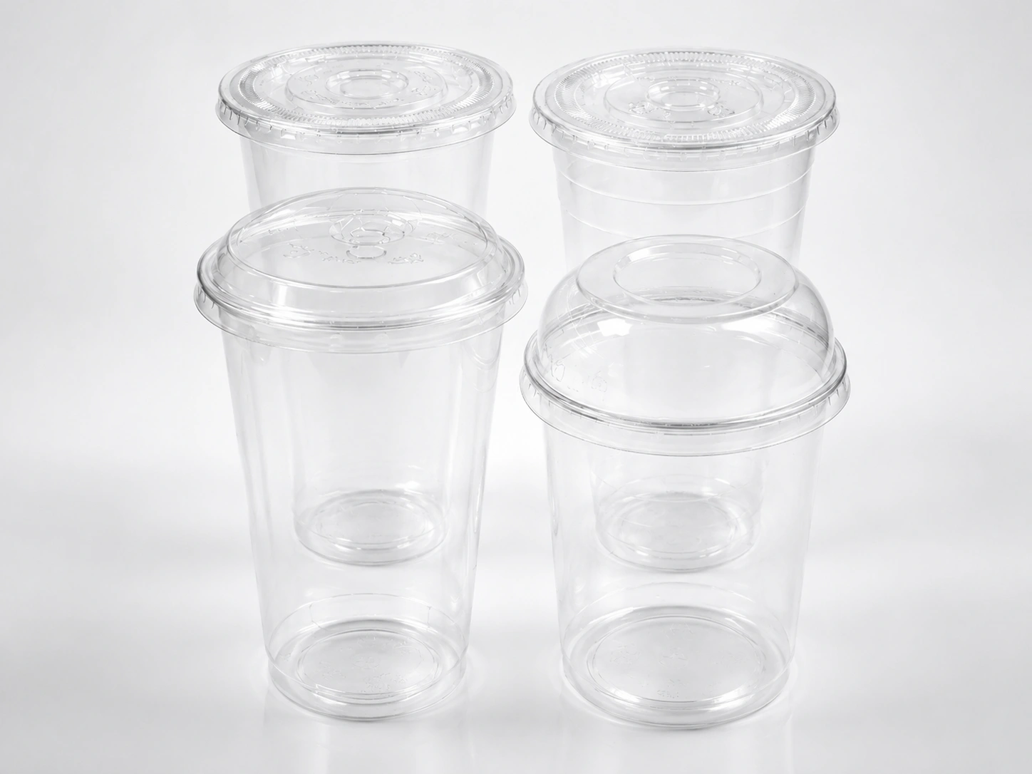 24oz PLA Compostable Cups Matching Lid Options