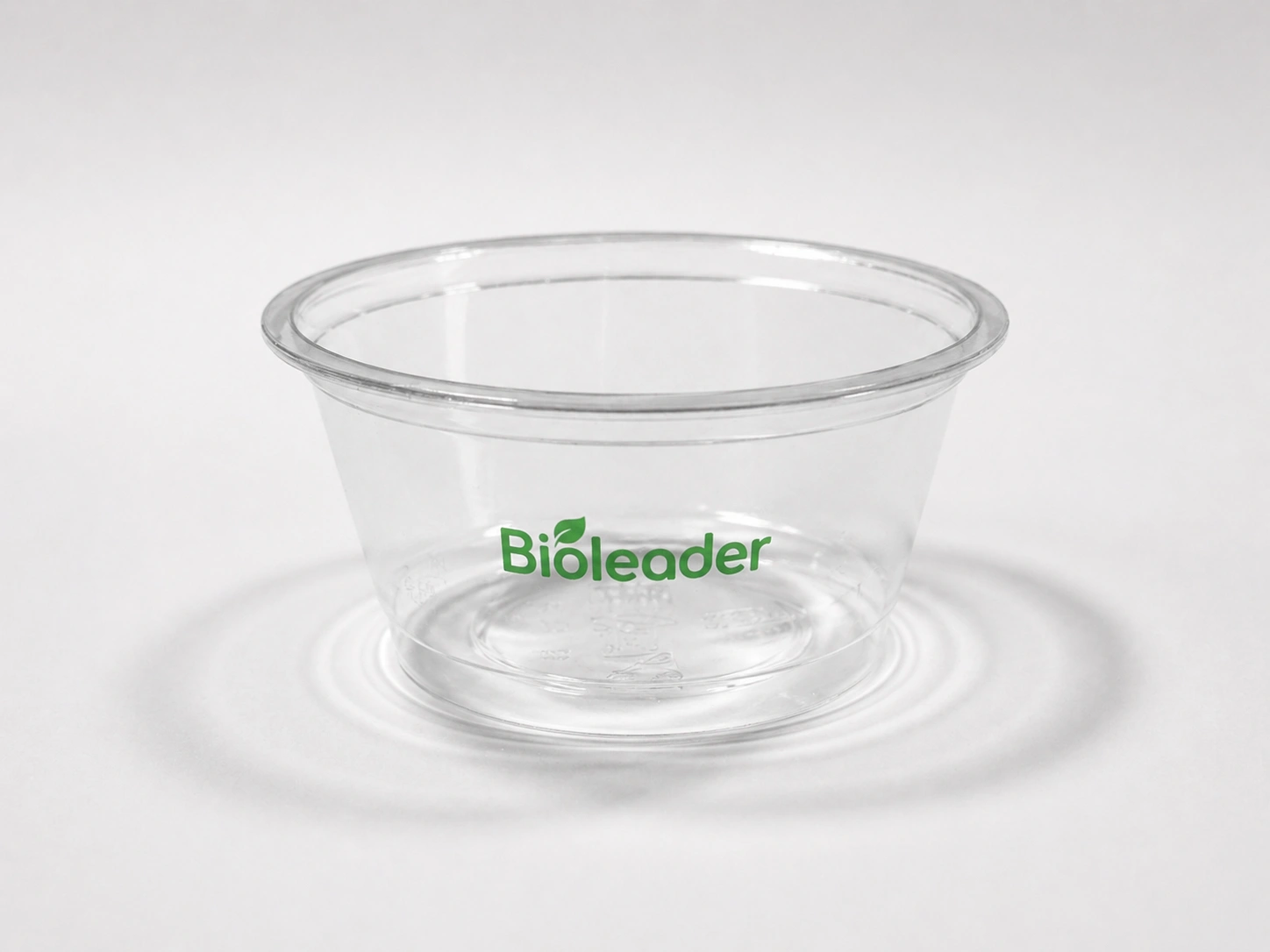 2oz PLA Compostable Cups custom logo printing example