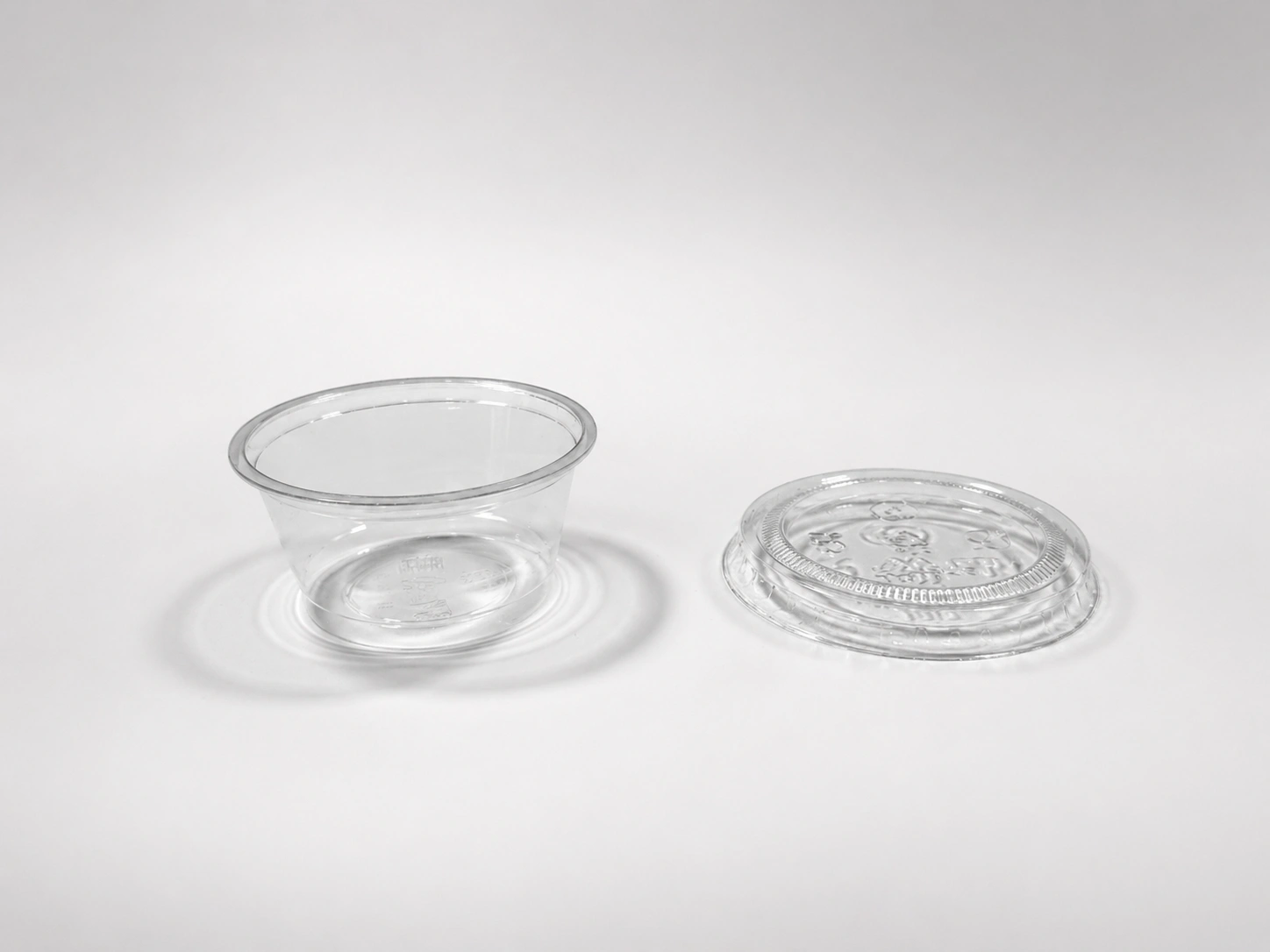 2oz PLA Compostable Cups Product Size Overview