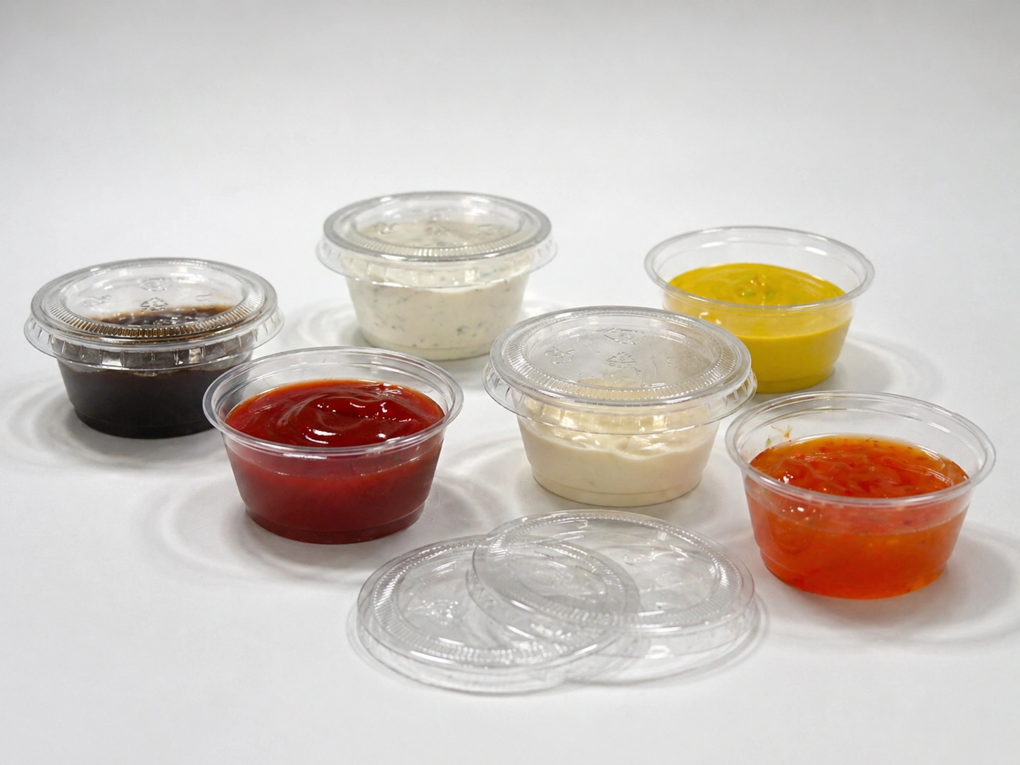 2oz PLA Compostable Cups Sauce Cup Application
