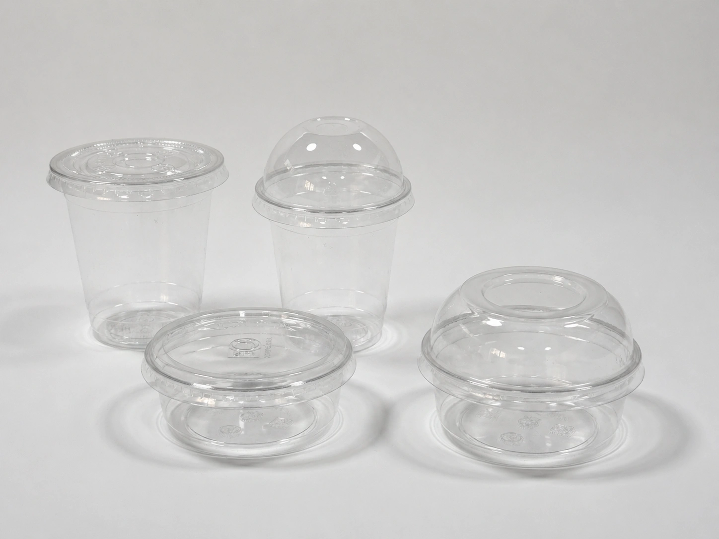 8oz PLA Compostable Cups with Matching Lid