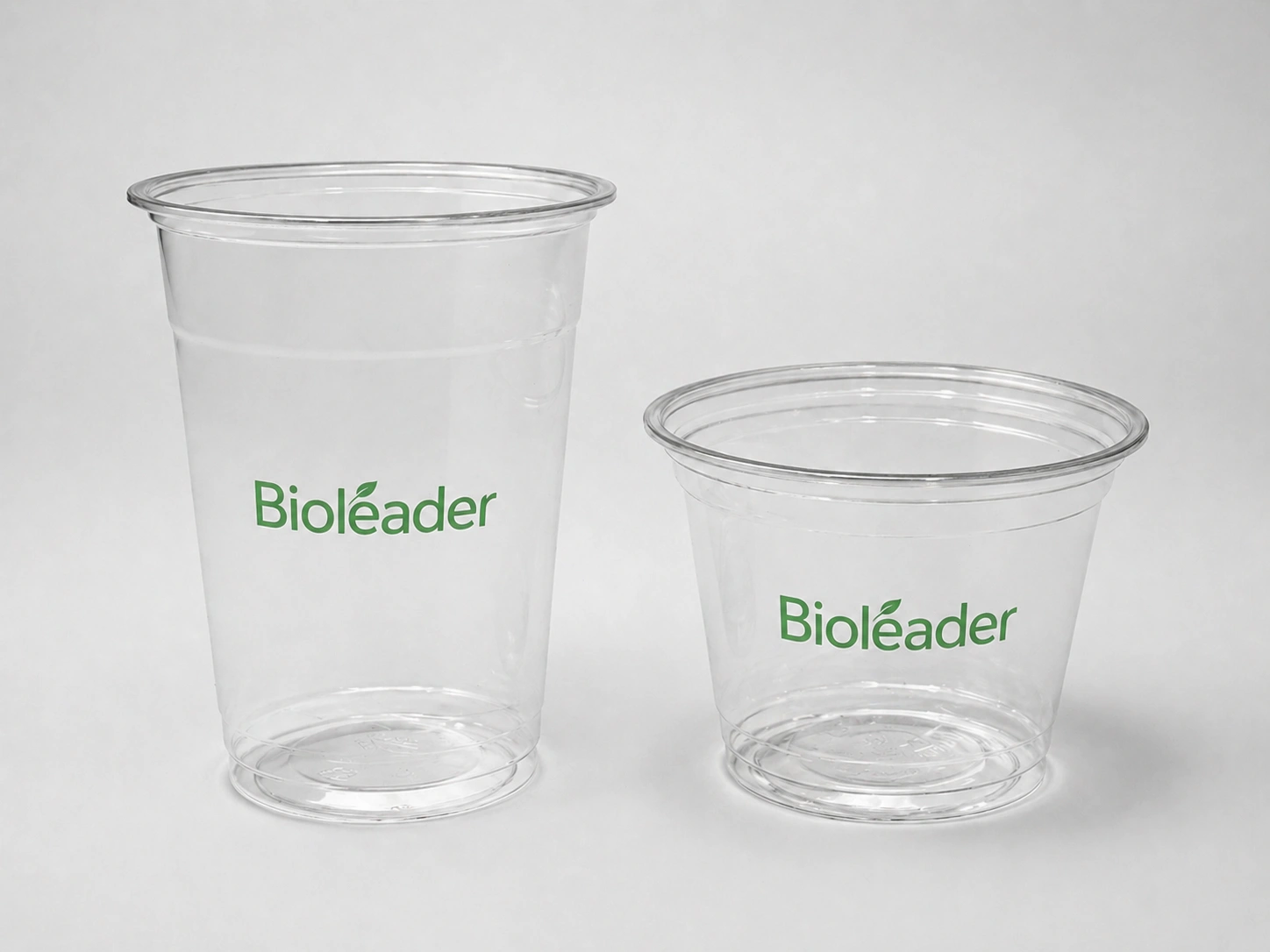9oz PLA Compostable Cups logo printing example