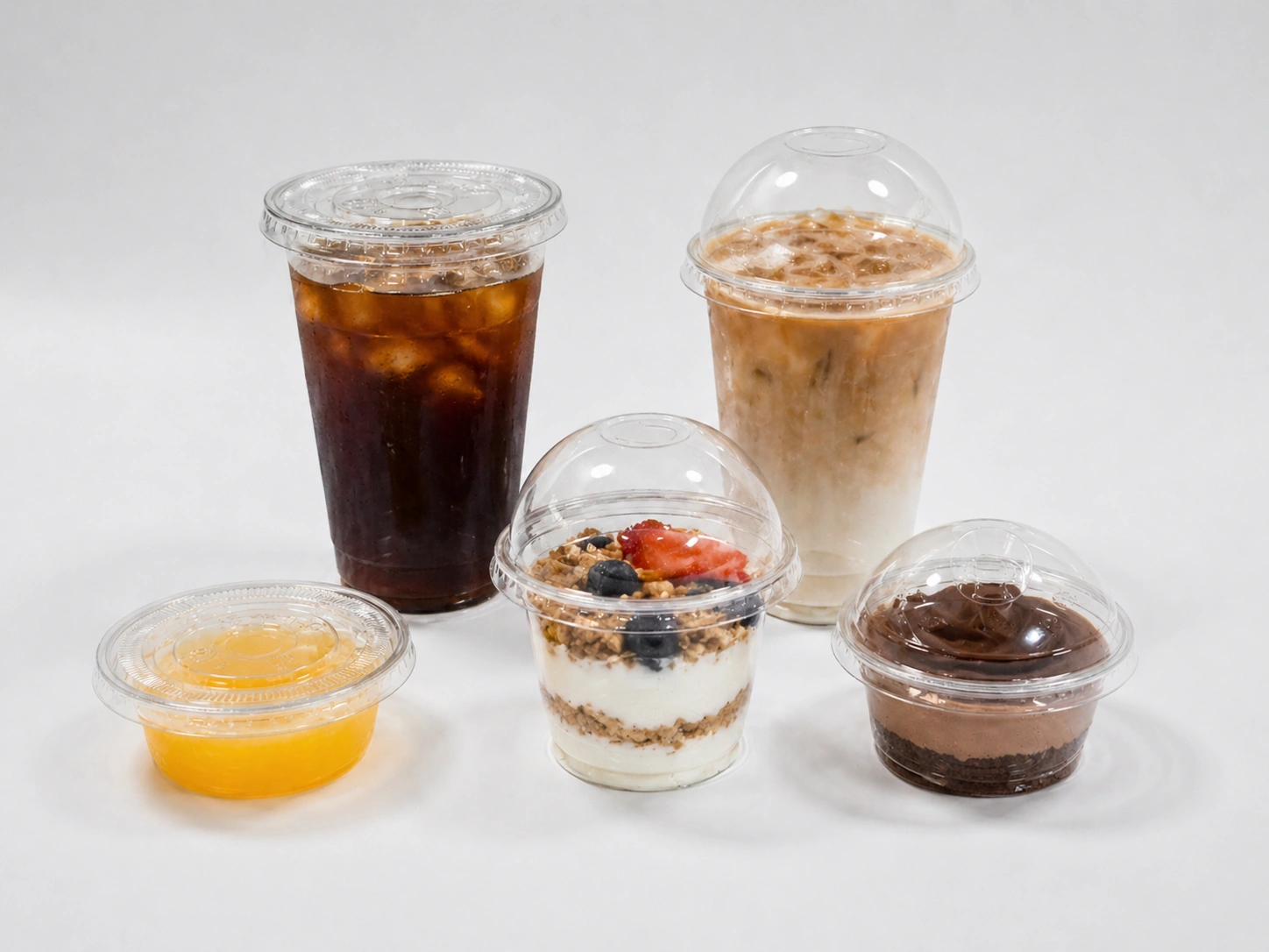 9oz PLA Compostable Cups Application Display